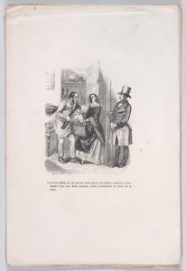 Rester från människolivets små elände, 1843. av Quichon