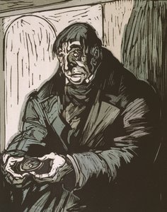 Illustration från "Le Pere Goriot" av Honore de Balzac, publicerad 1922