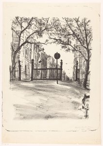 Avsluta från Vondelpark av Quirijn Halbertsma (signed by artist)