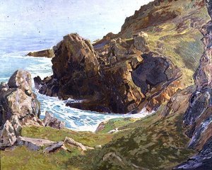 Cornish Cliffs, Zennor av R. Borlase Smart