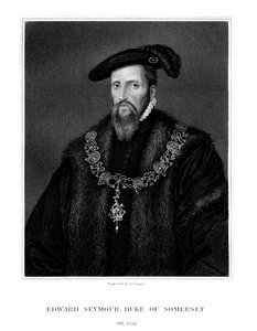 Edward Seymour, 1:e hertig av Somerset, Lord Protector av England, 1823.