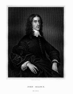 John Selden, engelsk jurist, juridisk antikvarie och orientalisk forskare, 1823.
