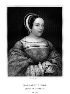 Margaret Tudor, drottning av Skottland, 1825.