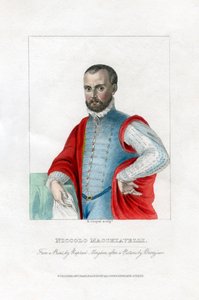 Niccolo Machiavelli, italiensk renässanspolitisk filosof.