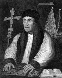 William Warham 1450-1532, ärkebiskop av Canterbury, 1824. av R. Cooper