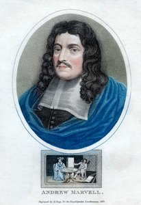 Andrew Marvell, engelsk metafysisk poet, 1815.