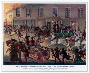 De ädla beskyddarna av liv och egendom, 1820. av R. Reeves
