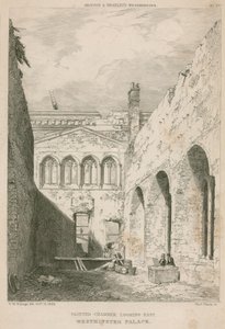 Målad kammare, Westminster Palace, London, österut