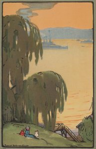 Hudson från Riverside Drive, 1914.