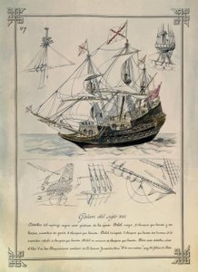 1600-TALS-GALEON I EN 1800-TALSRITNING