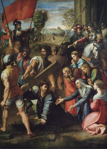 Kristus som bär korset av Raffaello Sanzio Raphael