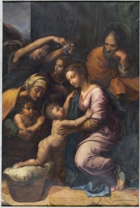 Francis I:s heliga familj av Raffaello Sanzio Raphael