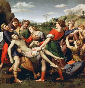 Depositionen, 1507 av Raffaello Sanzio Raphael