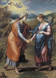 Visitationen, 1517 av Raffaello Sanzio Raphael