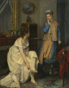 Förtroende, c.1870 av Raimundo de Madrazo y Garreta