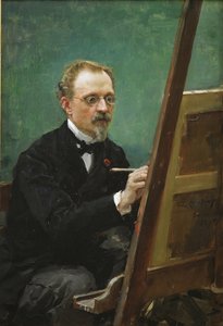 Porträtt av Federico de Madrazo (1815-1894) - Målning av Raimundo de Madrazo y Garreta (1841-1920) av Raimundo de Madrazo y Garreta