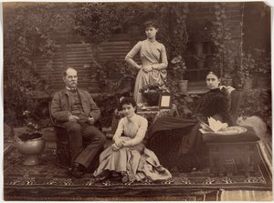 Sir Auckland Colvin och familjen, Shimla