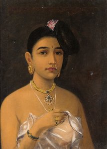 Maliyali Beauty (olja på duk)