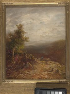 Above The Clouds (olja på duk) av Ralph Albert Blakelock