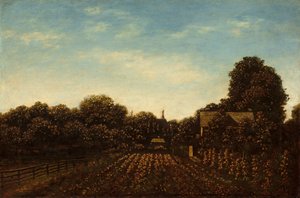 Konstnärens trädgård av Ralph Albert Blakelock