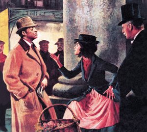 Professor Higgins och Eliza Doolittle av Ralph Bruce