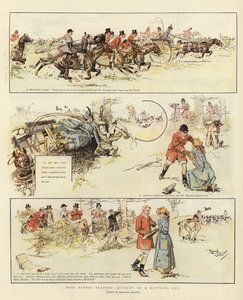 Miss Minnie Travers berättelse om en skramlande löprunda av Ralph Cleaver