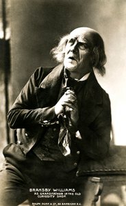 Bransby Williams 1870-1961, brittisk skådespelare, tidigt 1900-tal. av Ralph Dunn and Co.