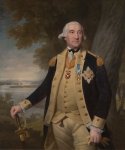 Generalmajor Friedrich Wilhelm Augustus, baron von Steuben av Ralph Earl