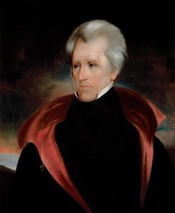Porträtt av Andrew Jackson, ca 1837 (olja på duk)
