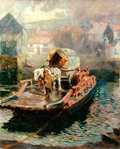 Hylton Ferry, 1910 av Ralph Hedley