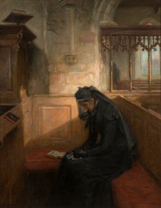 Änkan, 1899 av Ralph Hedley