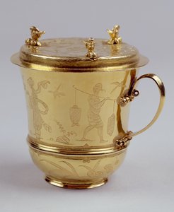 Guldchokladkopp, ca 1685 (silver) (se 208938) av Ralph Leake
