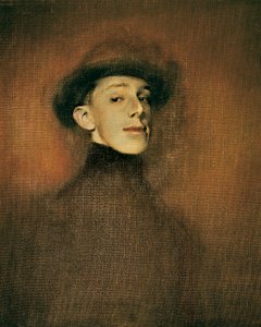 Porträtt av kung Alfonso XIII av Spanien (studie) av Ramón Casas