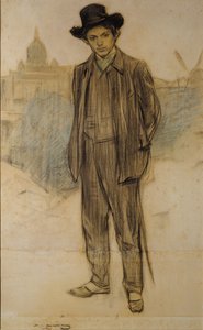 Porträtt av Pablo Picasso