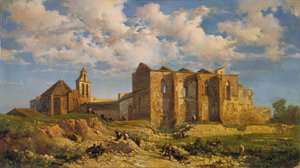 Ruinerna av Heliga gravens kyrka av Ramon Martí i Alsina