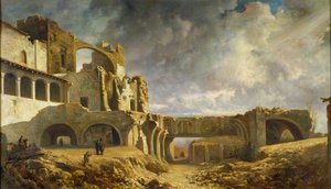 Ruinerna av palatset av Ramon Martí i Alsina