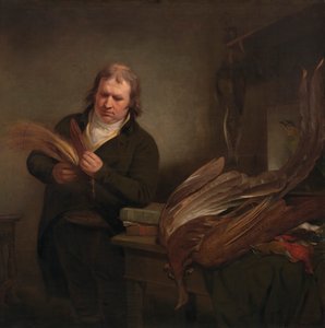 En ornitolog, möjligen John Latham av Ramsay Richard Reinagle