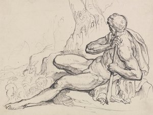 Herkules vilar av Ramsay Richard Reinagle