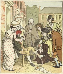 En elegi på döden av en galen hund av Randolph Caldecott