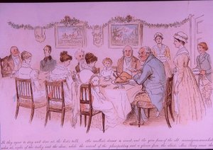 julmiddag av Randolph Caldecott
