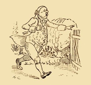 John Gilpins vän, 1878, c1918. av Randolph Caldecott
