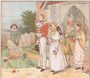 åh! Förakta aldrig soldatkillen - även om hans ställning bara är låg av Randolph Caldecott