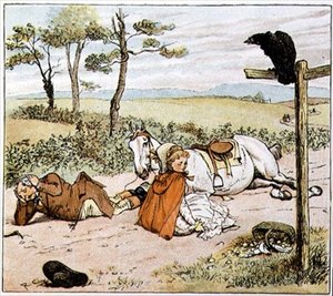 Bonden på marken, från 