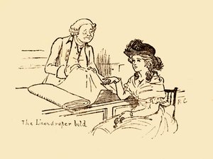 The Linendraper Bold, 1878, c1918. av Randolph Caldecott