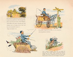 En hundvagns konstiga äventyr, 1888, 1946 av Randolph Caldecott