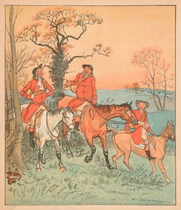Den här jakten betalar inte, 1880. av Randolph Caldecott