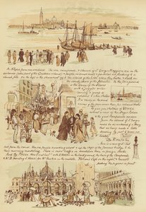 Till våra vänner som aldrig har varit i Venedig (chromolitho)