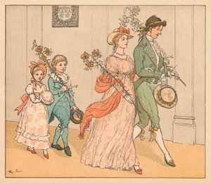 ...Picninnies, och Joblillies, and the Garyulies..., c1885, 1934. av Randolph Caldecott