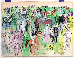 Ascot av Raoul Dufy