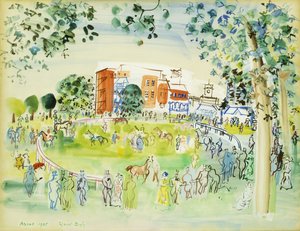 Ascot av Raoul Dufy